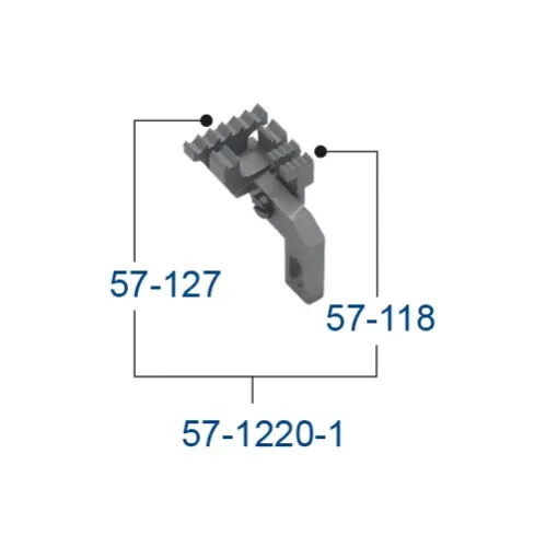 Transportor spate pentru masini industriale de surfilat Kansai Special UK2116H-03X