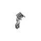 Transportor spate pentru masini industriale de cusut uberdeck 2 ace Siruba F007E-W122/UTG, 4.0mm (5/32″)