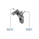 Transportor spate pentru masini industriale de surfilat Siruba 737K-504M2; 747K-514M2; 757K-516M2