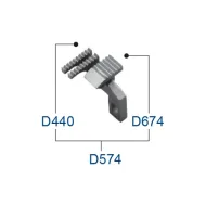 Transportor spate pentru masini industriale de surfilat Siruba 747-504M3; 747-514M2