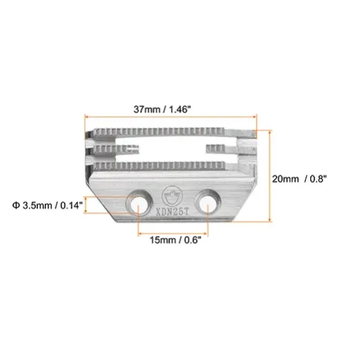 Transportor pentru masini industriale de cusut liniare simple, 25 dinti
