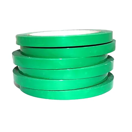 Banda adeziva pentru sigilat si inchis pungi, 9mm x 50m, Minoli, verde