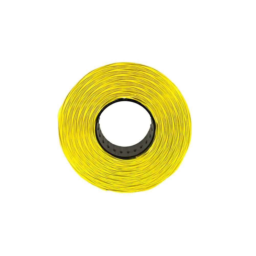 Etichete autoadezive cu adeziv permanent, dimensiune 26×16mm, colturi rotunjite, 1000 etic/rola, galben fluorescent