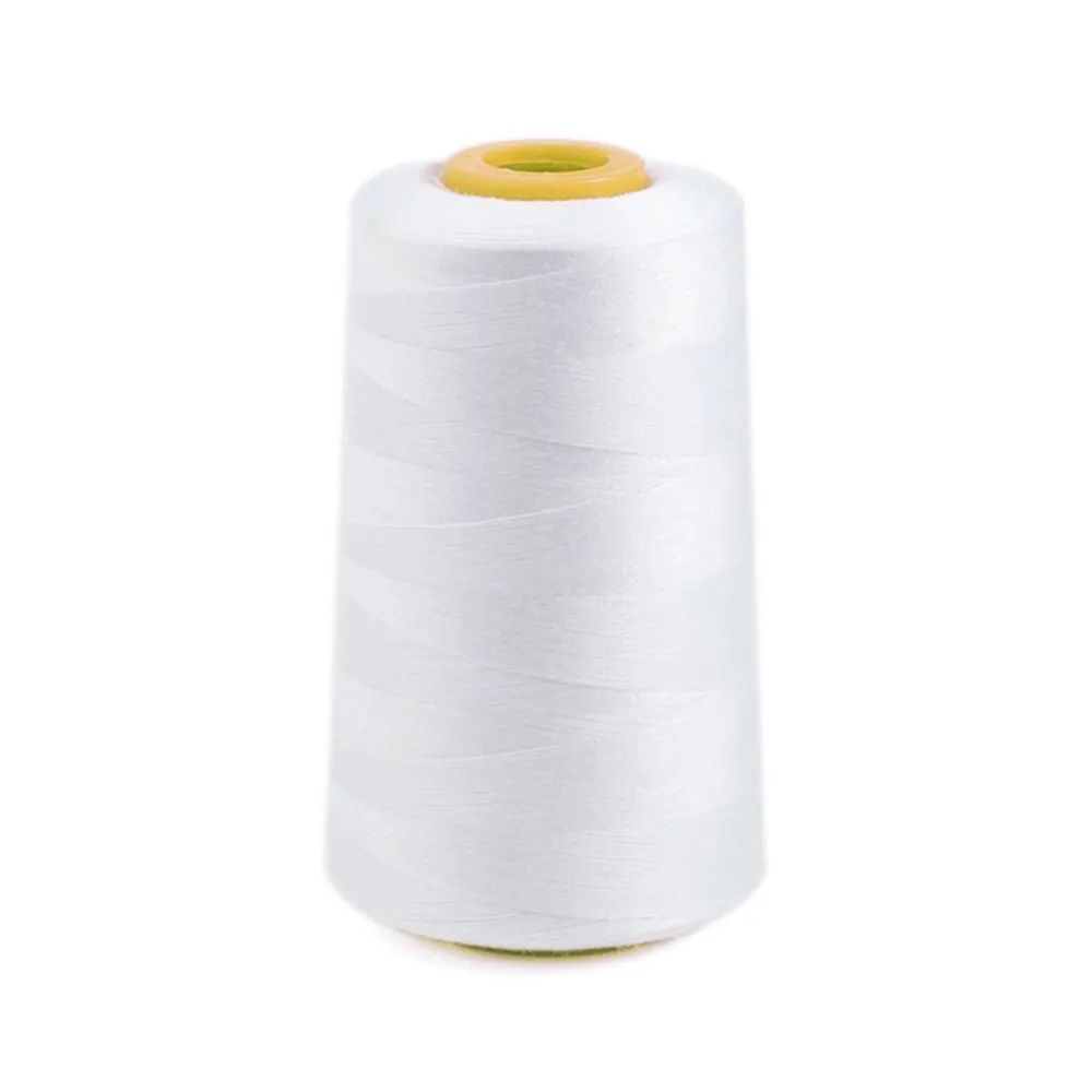 Ata de cusut 100% polyester Korali, 4.000 metri, grosime 36, alb
